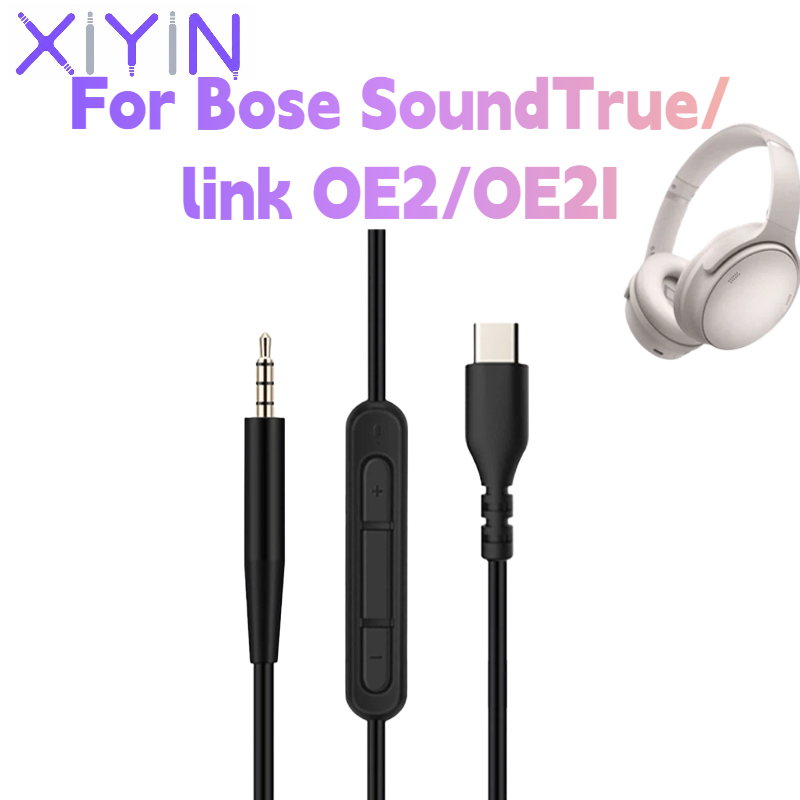 Wired Earphone Mic - Cabo de Áudio Substituto de 1,4