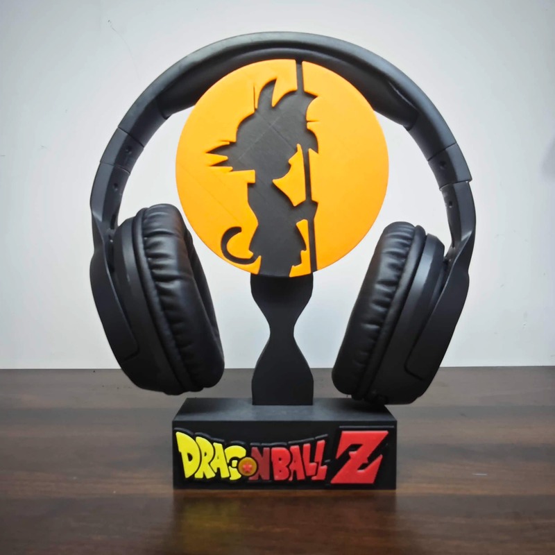 Headphone Stand Desk - Anime dragon ball z figura goku