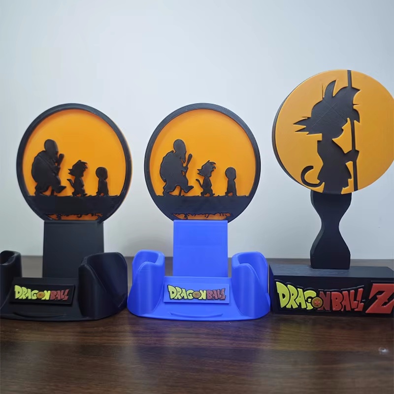 Anime dragon ball z figura gok - Headphone Stand Desk avaliação e preço