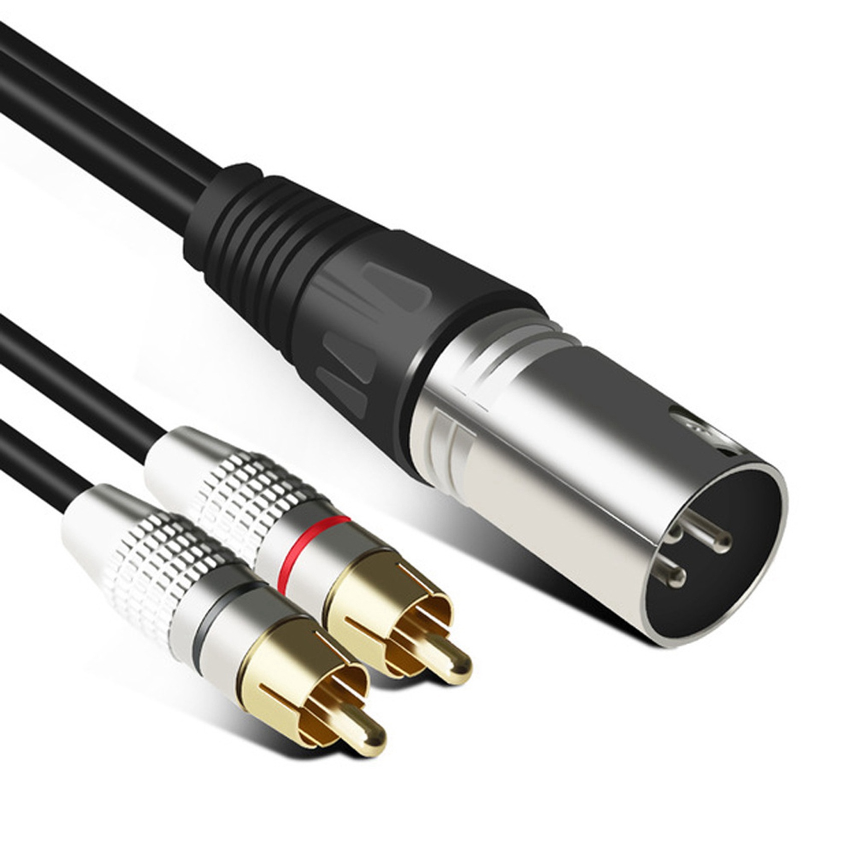 Conector do cabo de áudio esté - Audio Splitter Y avaliação e preço