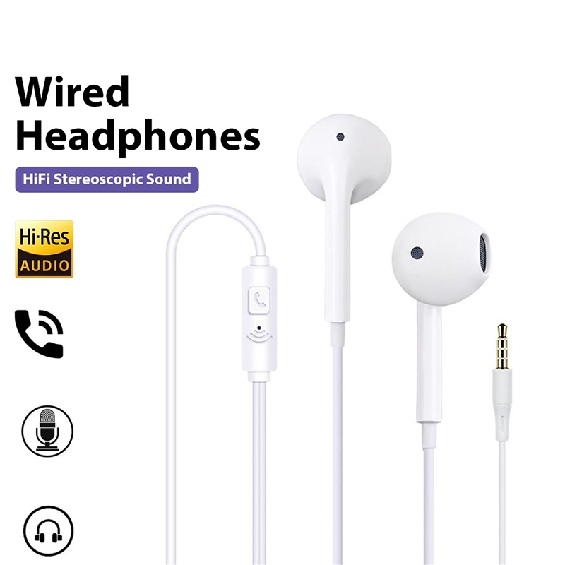 3.5mm com fio fone de ouvido n - Wired Earphone Mic avaliação e preço